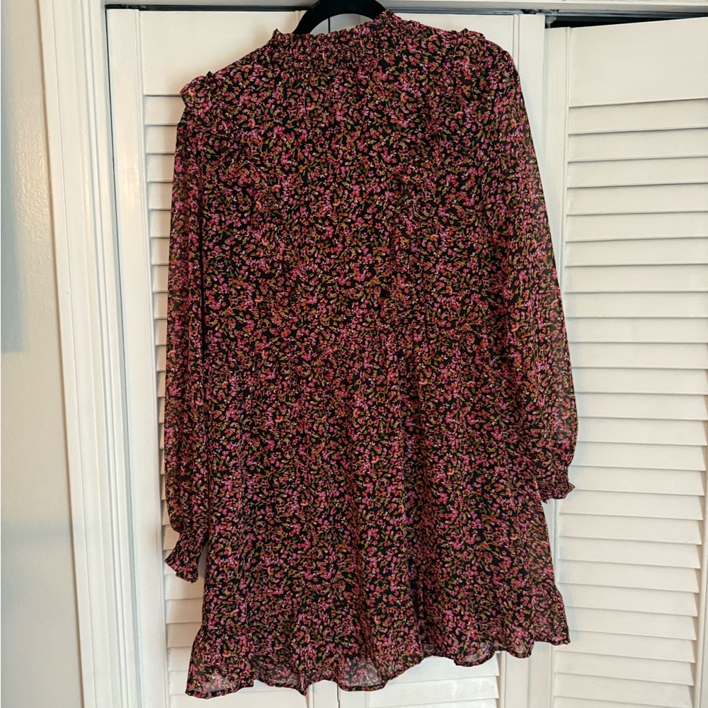 Floral Long Sleeve Dress